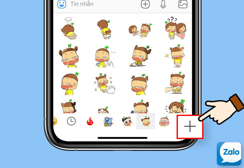 tải sticker zalo về máy tính